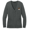 Cardigan Welsh Corgi Embroidered Button-Up Cardigan Sweater