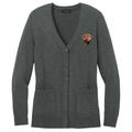 Chesapeake Bay Retriever Embroidered Button-Up Cardigan Sweater