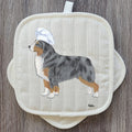 Miniature American Shepherd Pot Holder Set