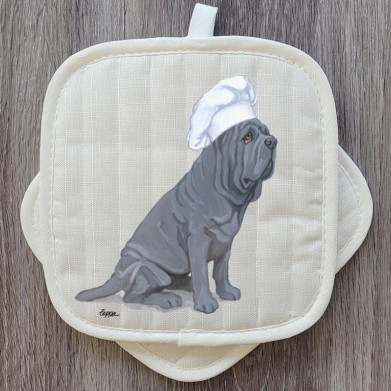 Neapolitan Mastiff  Pot Holder Set