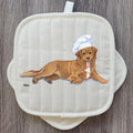 Nova Scotia Duck Toller  Pot Holder Set