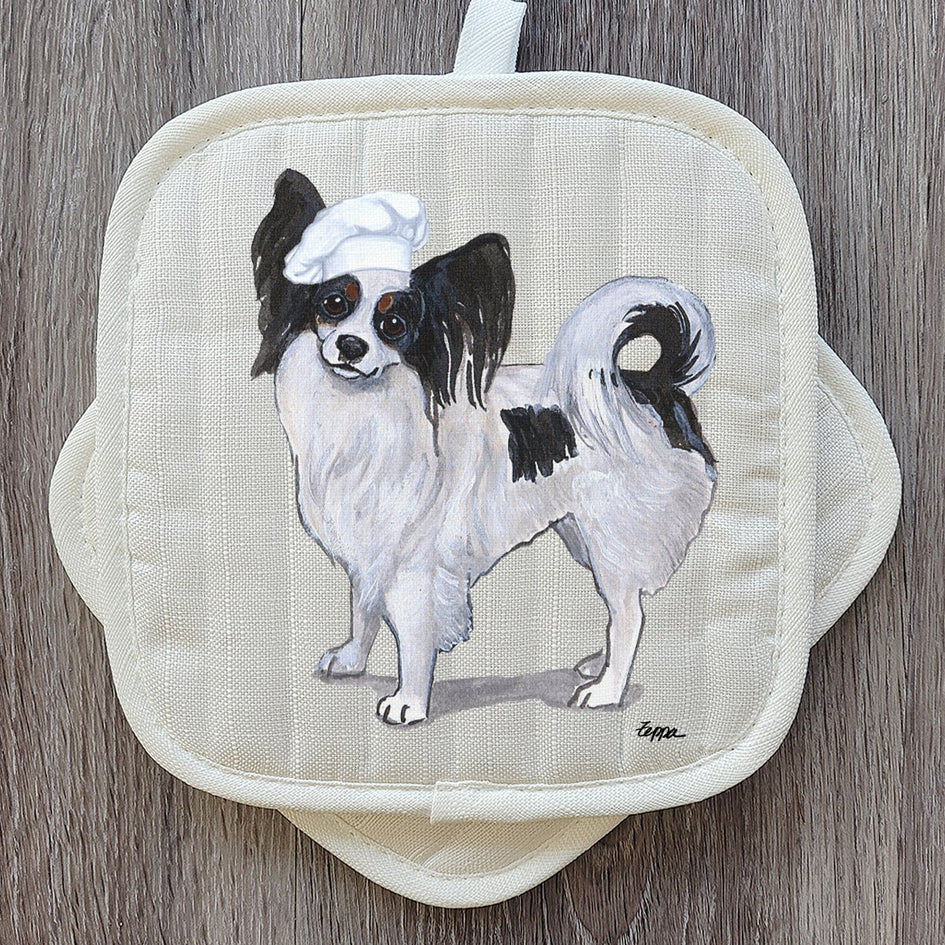 Papillon  Pot Holder Set