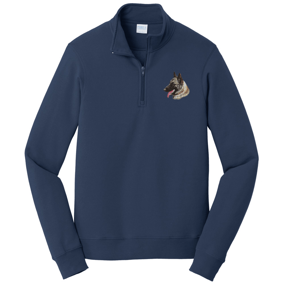 Belgian Malinois Embroidered Unisex Quarter Zip