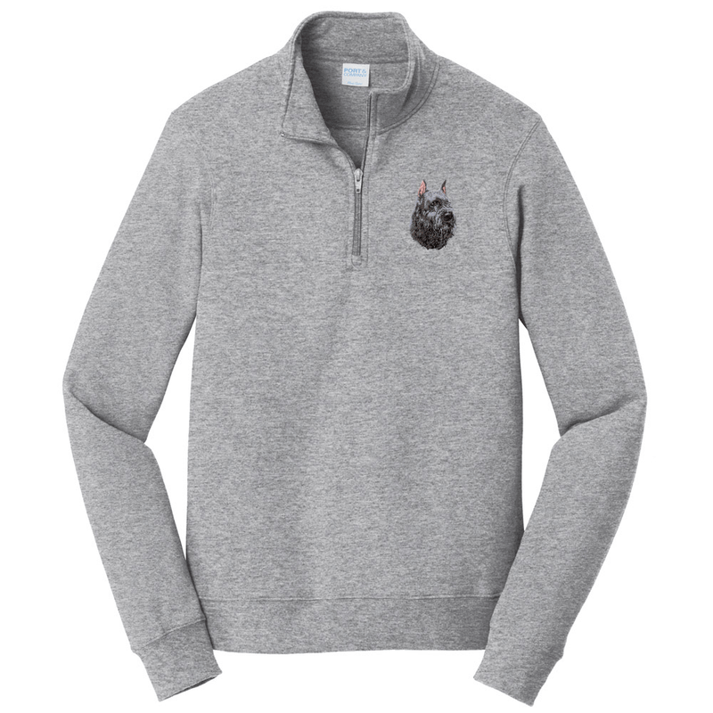 Bouvier des Flandres Embroidered Unisex Quarter Zip