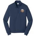 Clumber Spaniel Embroidered Unisex Quarter Zip
