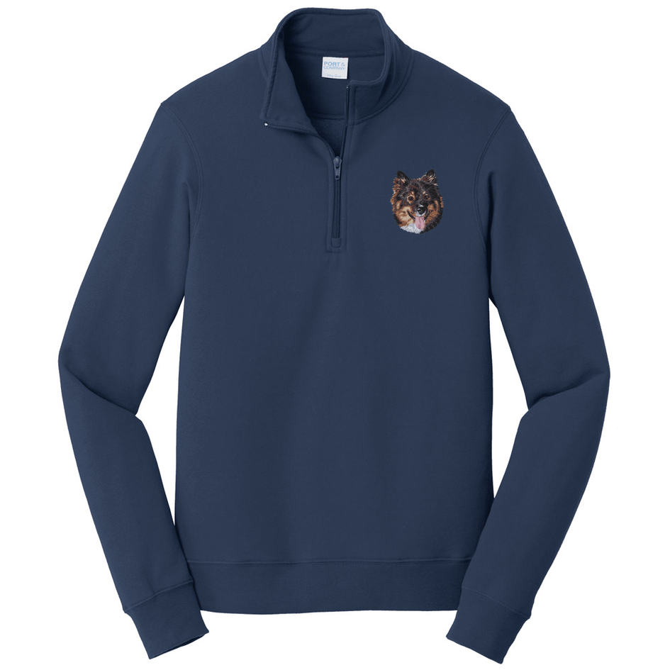Finnish Lapphund Embroidered Unisex Quarter Zip