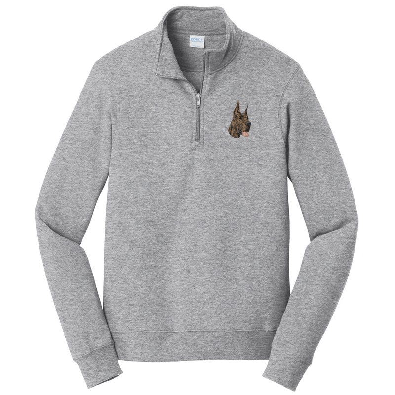 Great Dane Embroidered Unisex Quarter Zip
