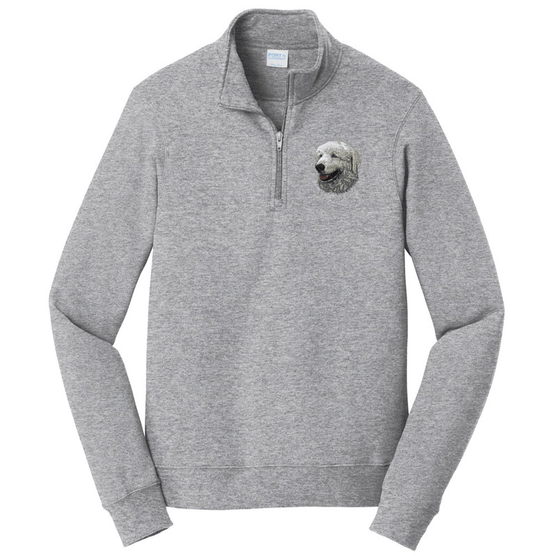 Kuvasz Embroidered Unisex Quarter Zip