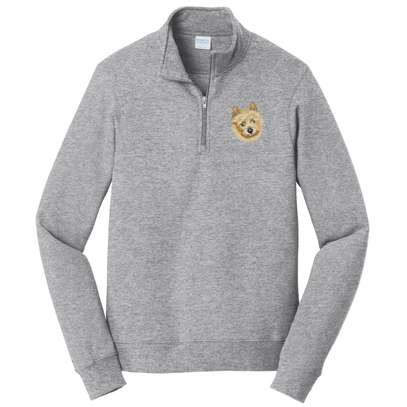 Norwich Terrier Embroidered Unisex Quarter Zip