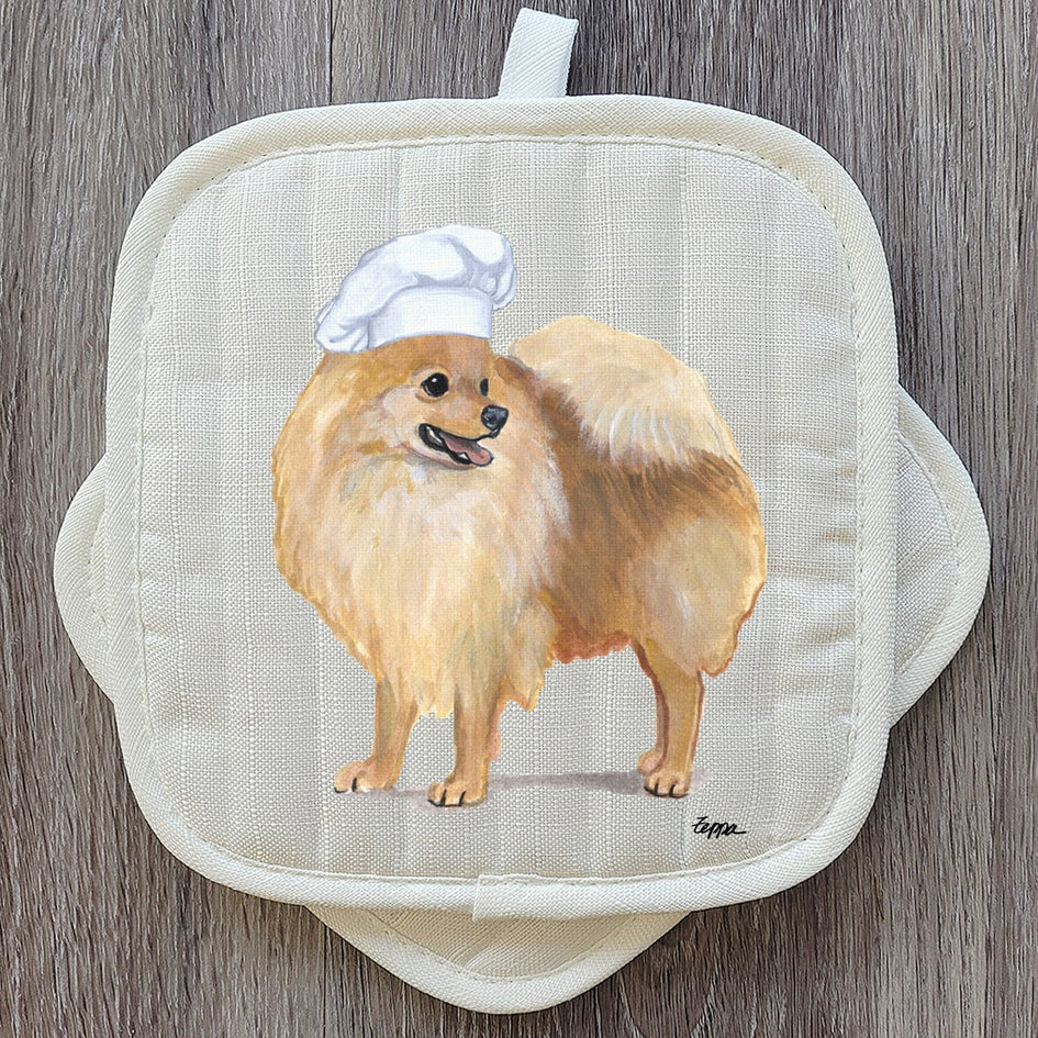 Pomeranian  Pot Holder Set