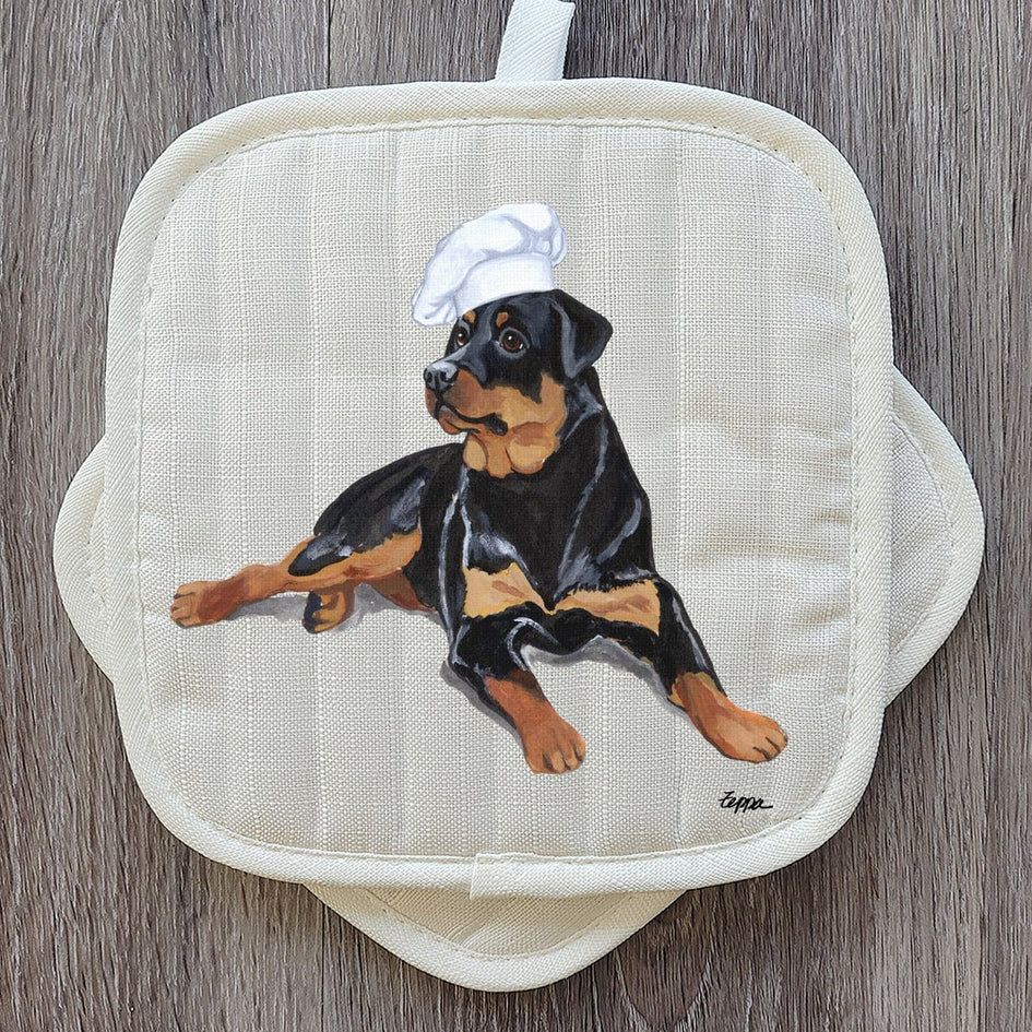 Rottweiler  Pot Holder Set