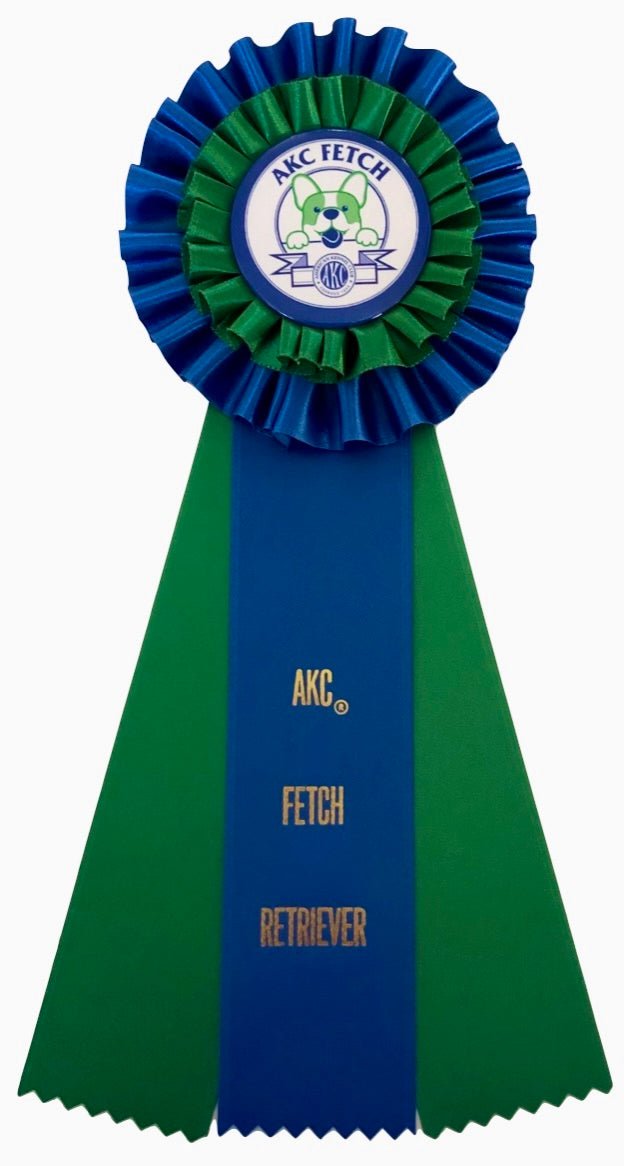 AKC Fetch Dog Rosette