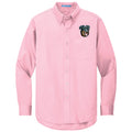 Beauceron Embroidered Long Sleeve Button Up Shirt