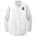 Belgian Tervuren Embroidered Long Sleeve Button Up Shirt
