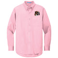 Boxer Embroidered Long Sleeve Button Up Shirt