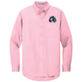 English Springer Spaniel Embroidered Long Sleeve Button Up Shirt