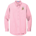 Maltese Embroidered Long Sleeve Button Up Shirt