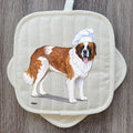 Saint Bernard  Pot Holder Set