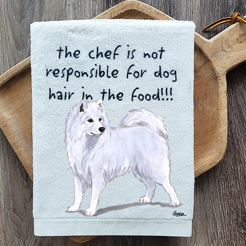 Samoyed Dish Towel