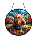 Airedale Terrier Suncatcher