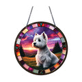 West Highland White Terrier Suncatcher