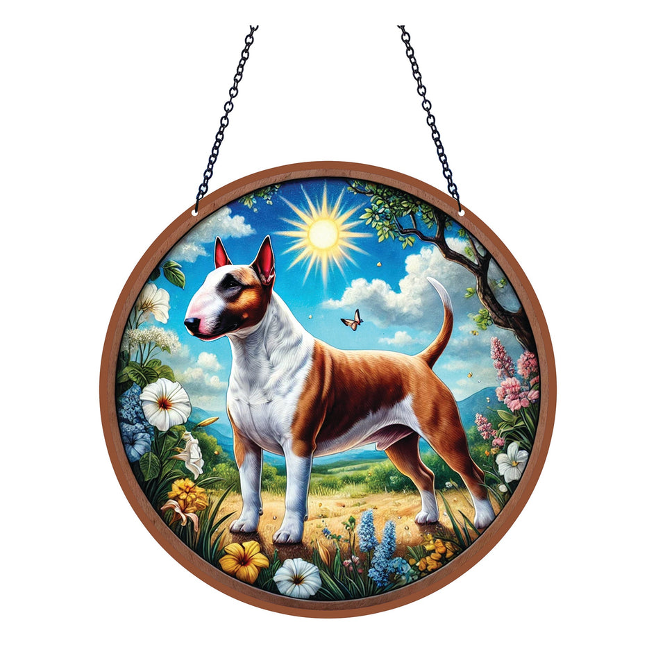 Bull Terrier Suncatcher