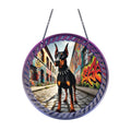 Doberman Pinscher Suncatcher