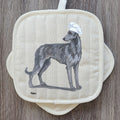 Scottish Deerhound  Pot Holder Set