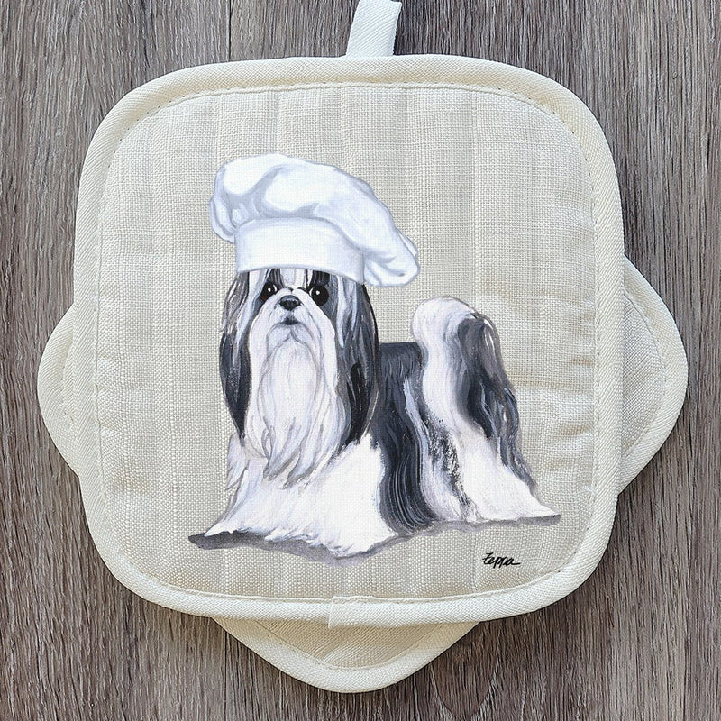 Shih Tzu  Pot Holder Set