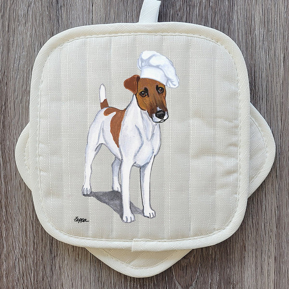 Smooth Fox Terrier  Pot Holder Set