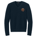 Spanish Water Dog Embroidered V-Neck Sweater