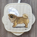 Tibetan Spaniel  Pot Holder Set
