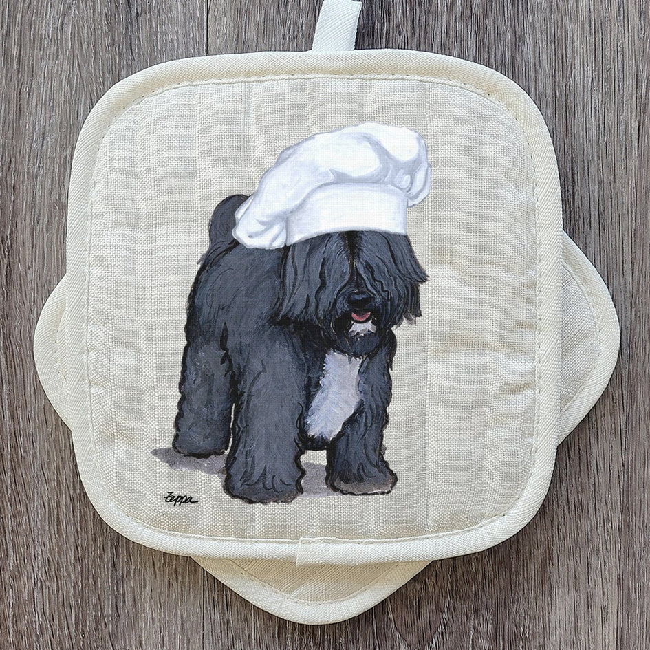 Tibetan Terrier  Pot Holder Set