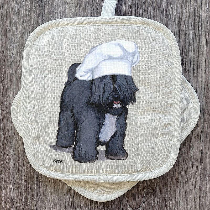 Tibetan Terrier  Pot Holder Set