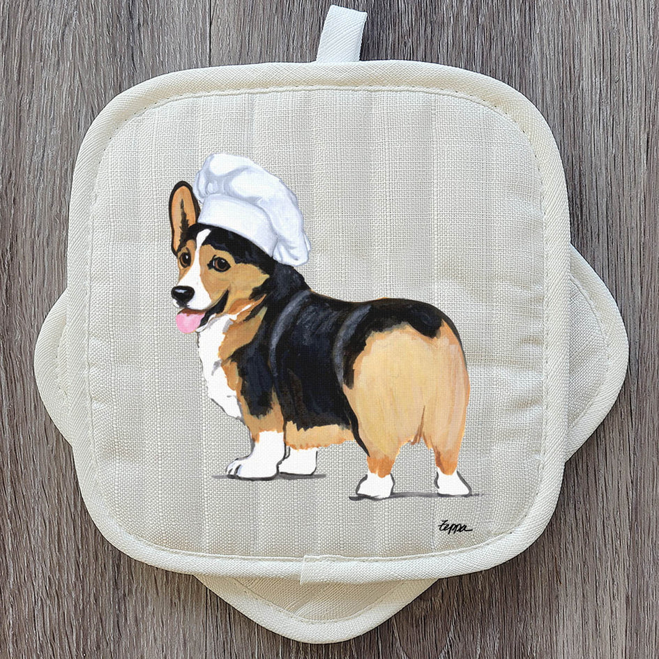 Pembroke Welsh Corgi Pot Holder Set
