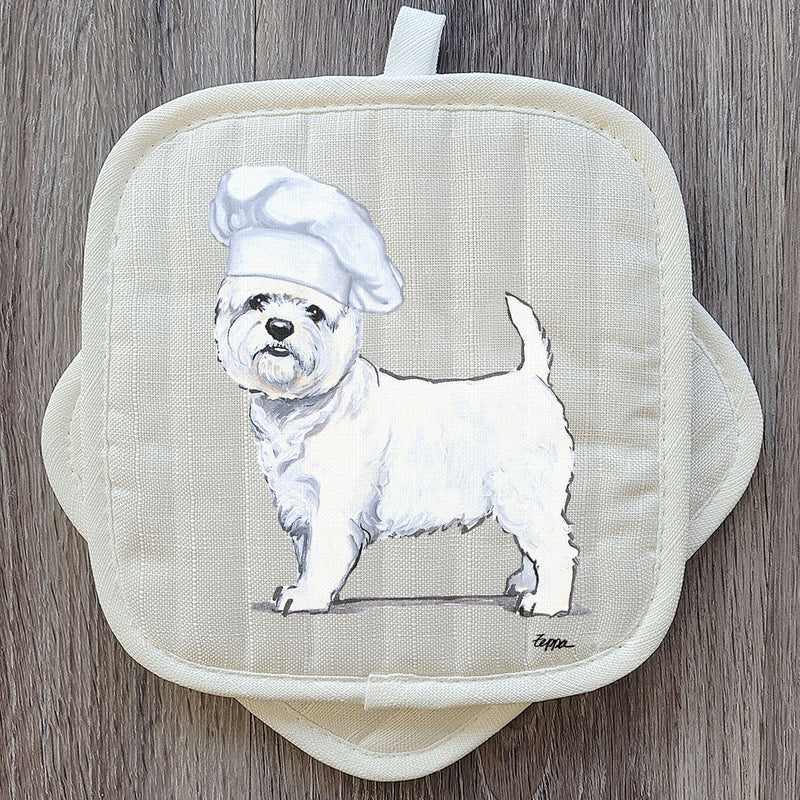 West Highland Terrier  Pot Holder Set