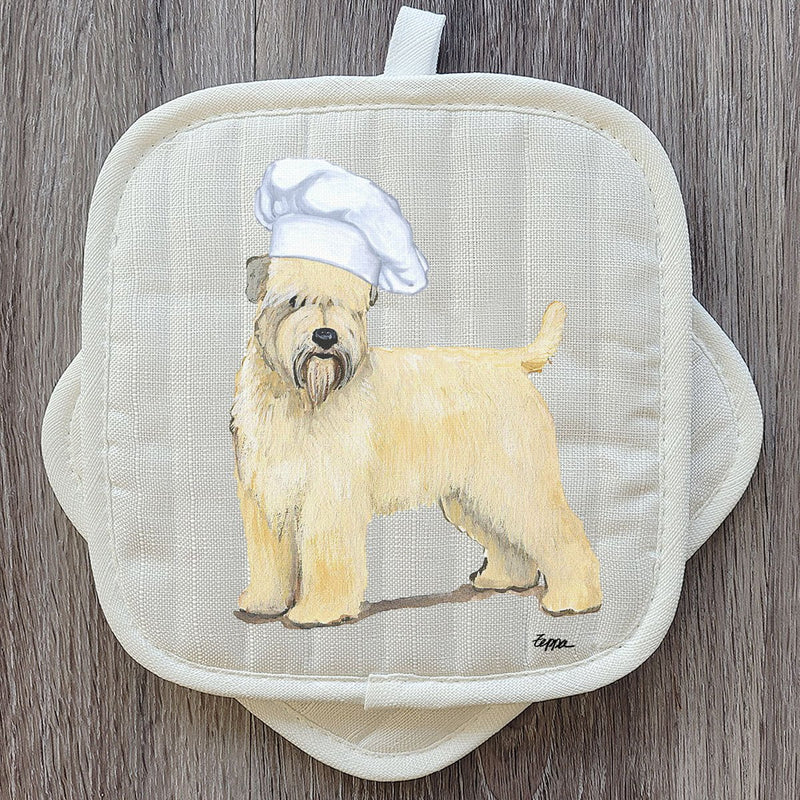 Soft Coated Wheaten Terrier  Pot Holder Set