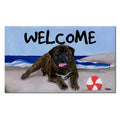 Bullmastiff Welcome Mat