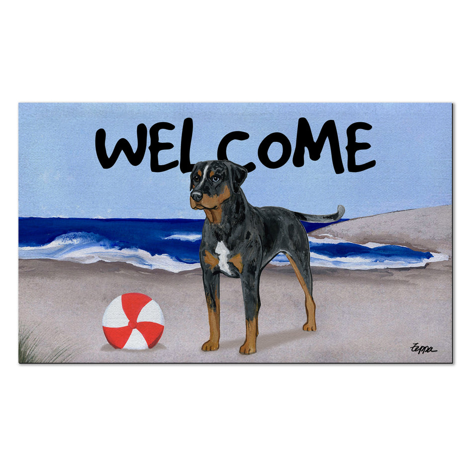 Catahoula Hound Welcome Mat