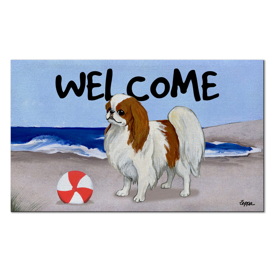Japanese Chin Welcome Mat