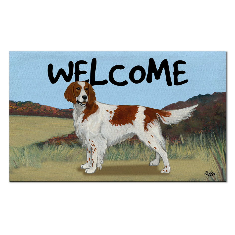 Irish Setter Welcome Mat