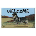 Swedish Valhund Welcome Mat