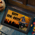 Leonberger HAPPY HOWL-OWEEN Welcome Mat