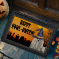 Lhasa Apso HAPPY HOWL-OWEEN Welcome Mat