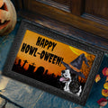 English Springer Spaniel HAPPY HOWL-OWEEN Welcome Mat