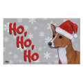 Basenji Holiday Welcome Mat