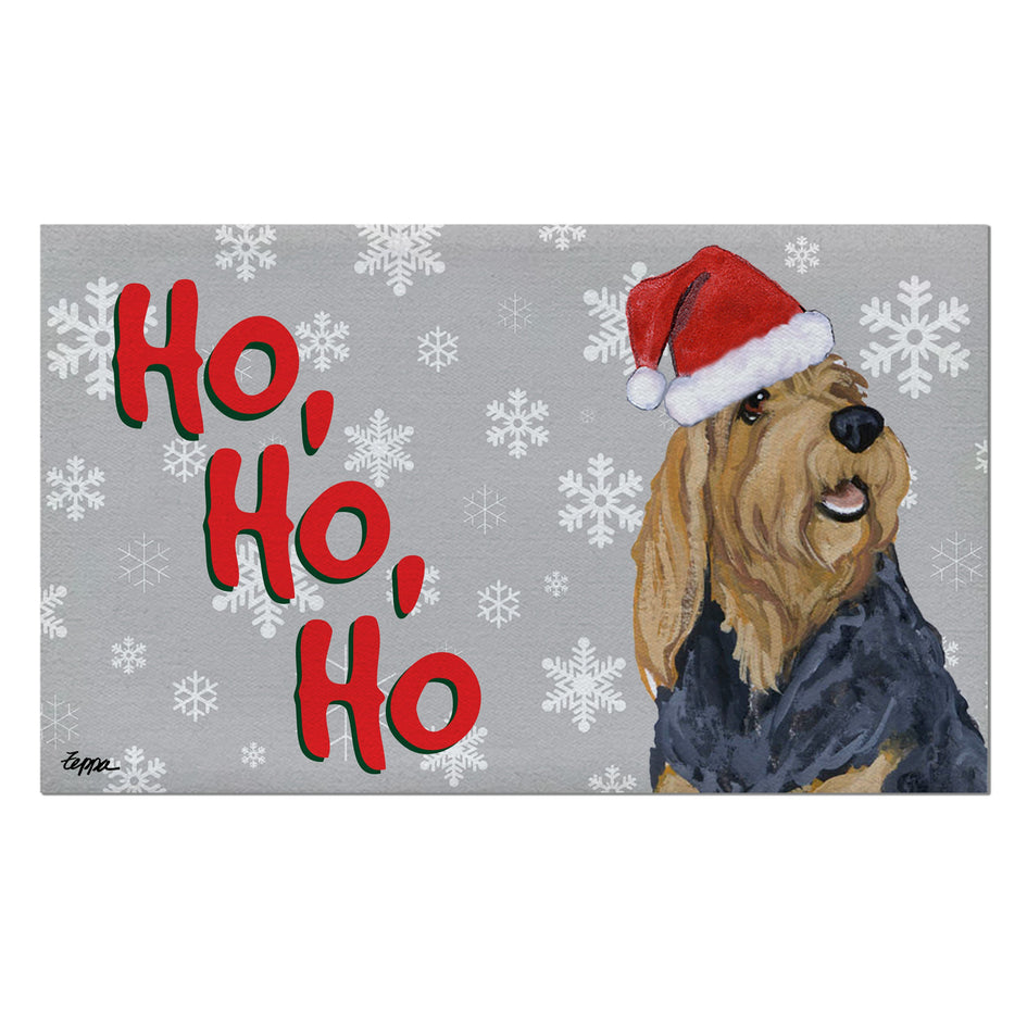 Otterhound Holiday Welcome Mat