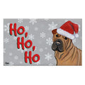 Shar Pei Holiday Welcome Mat