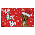 Azawakh Holiday Welcome Mat