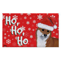 Shiba Inu Holiday Welcome Mat